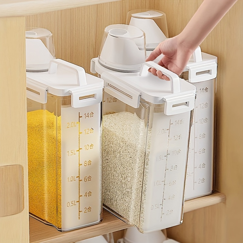 Food Storage Jar Set - 1pc Storage Container, Household Insect-proof And