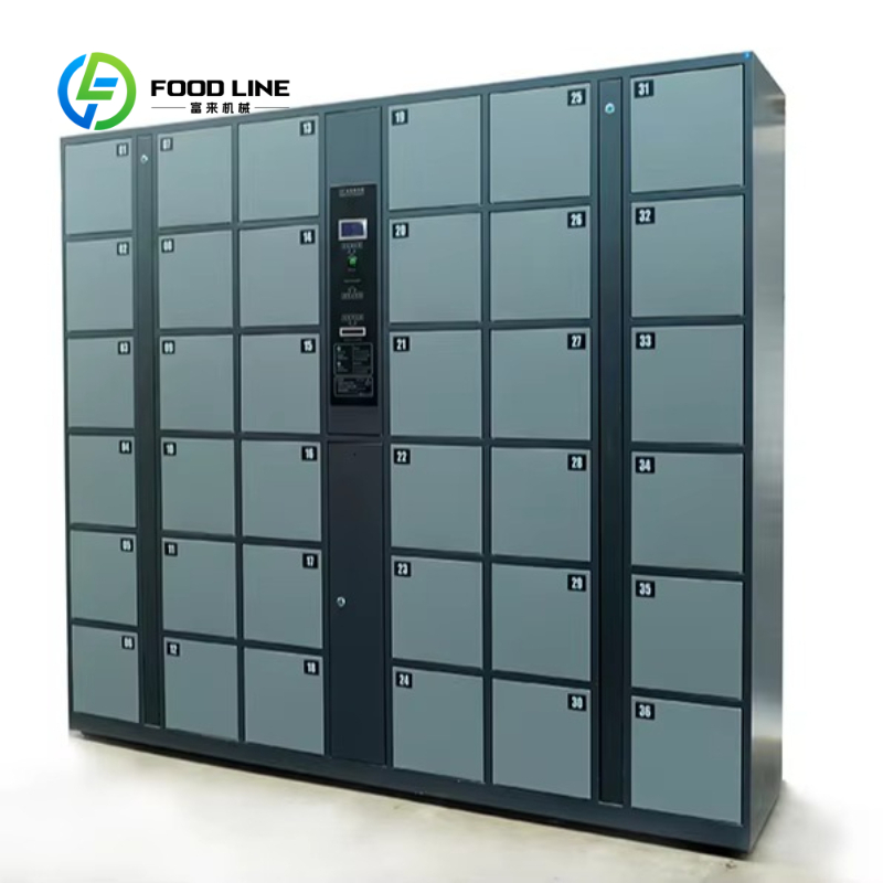 Food Storage Locker - Customized Locker Vending Machine Barcode Outdoor