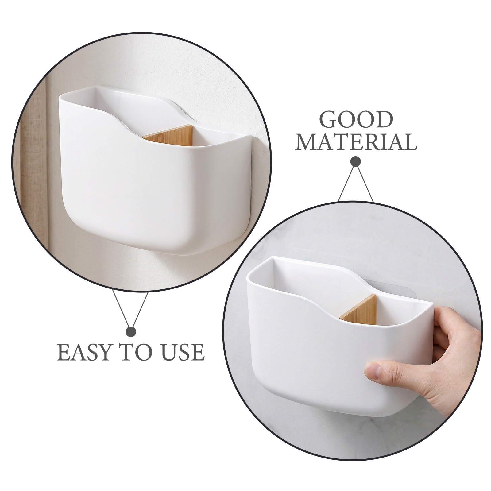 3Pcs Remote Control Holder Wal - огляд і ціна Food Storage Boxes