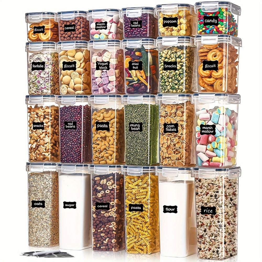 24Pcs Food Storage Containers  - огляд і ціна Food Storage Airtight