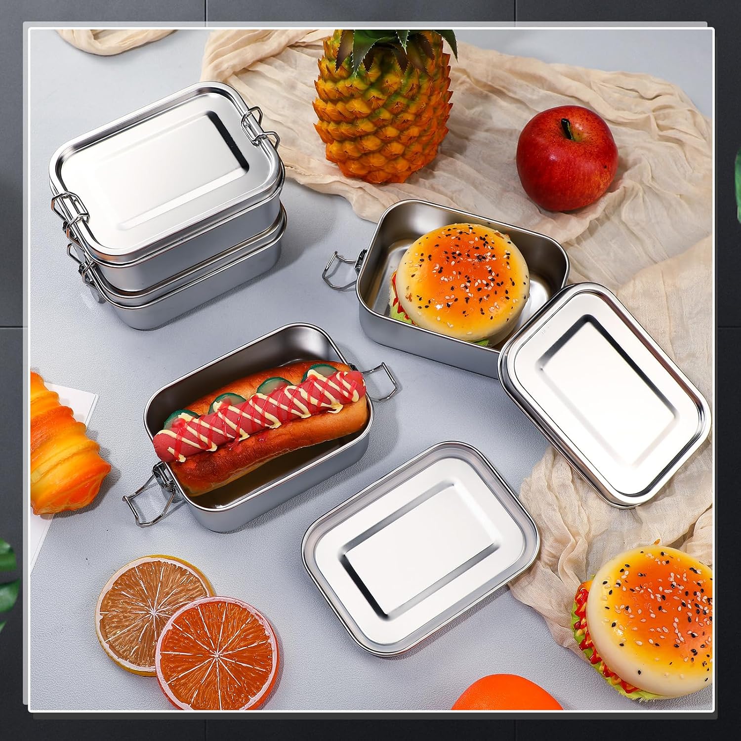 Stainless Steel Food Storage C - огляд і ціна Food Storage Quart