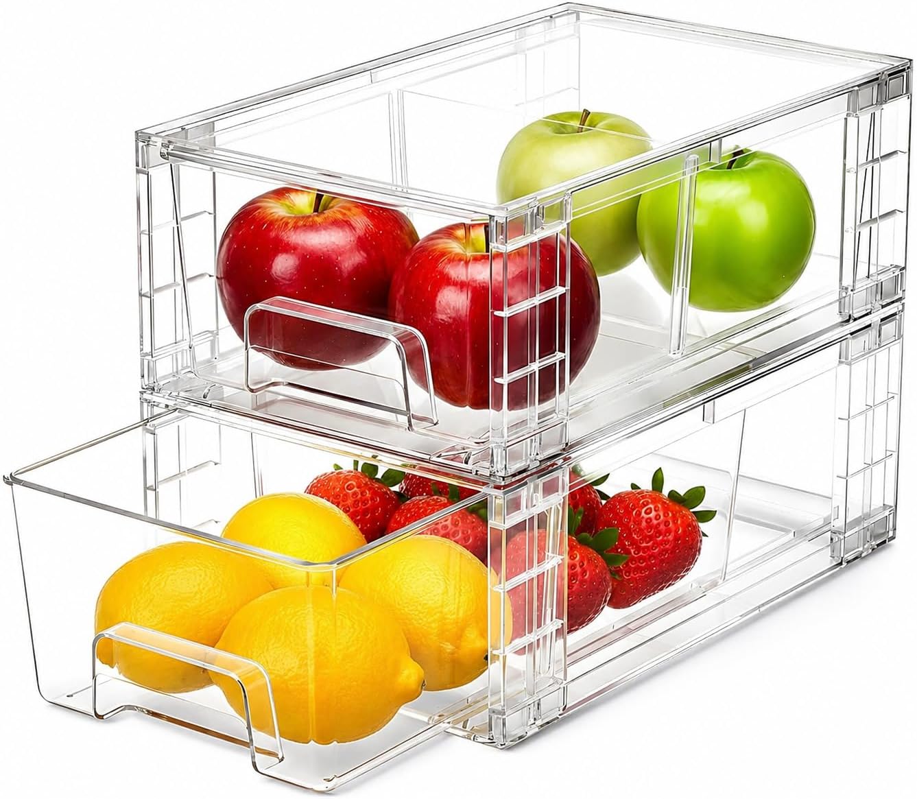 2‑Pack Stackable Storage Drawe - огляд і ціна Stackable Pantry Bin