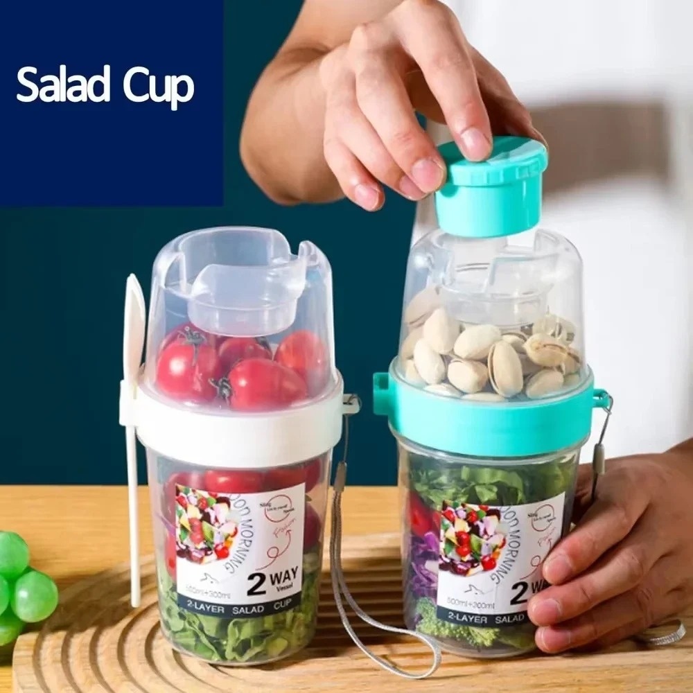 Portable Salad Cup Breakfast C - огляд і ціна Food Storage Thermos