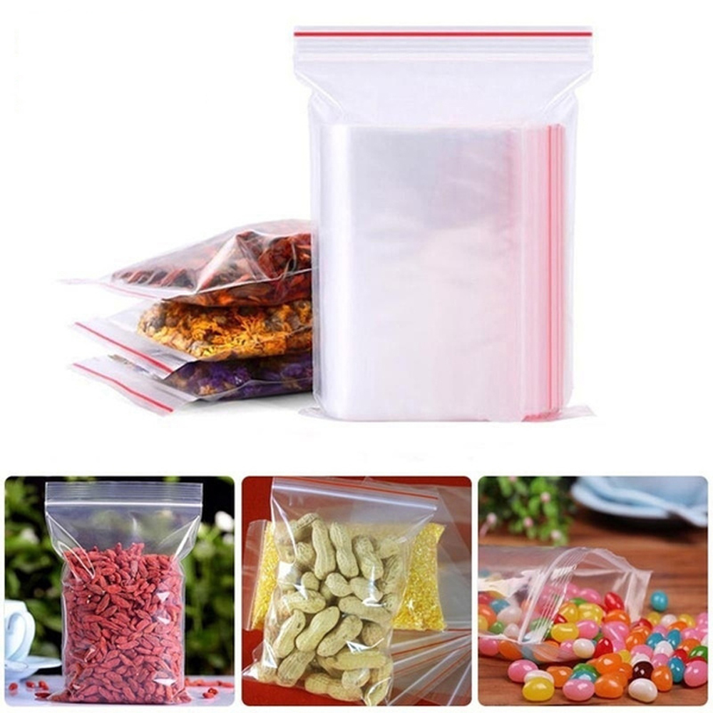 100-1000Pcs Small Zip Lock Pla - огляд і ціна Food Storage Locker