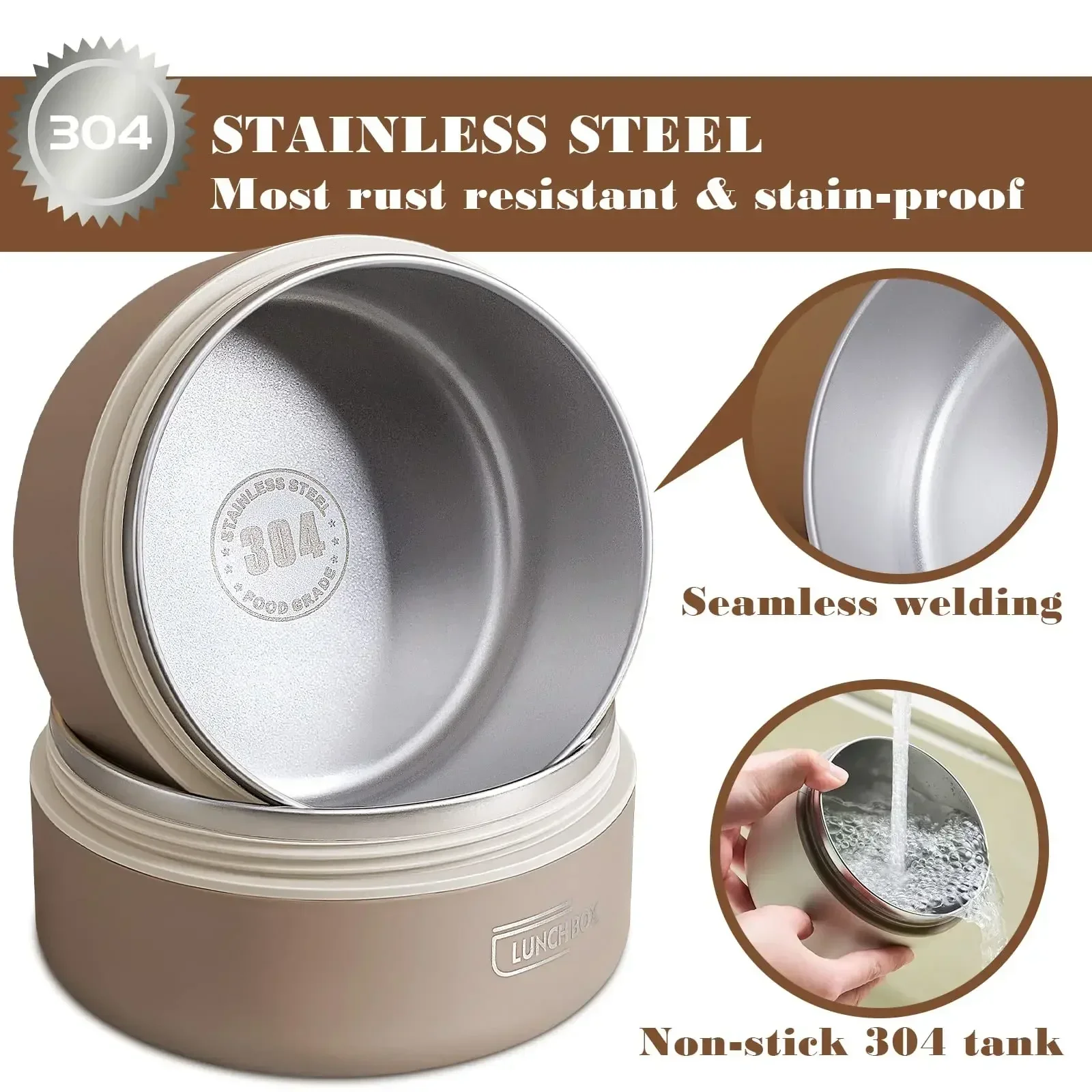 Lunch/Snack Box for Thermal, S - огляд і ціна Food Storage Thermos