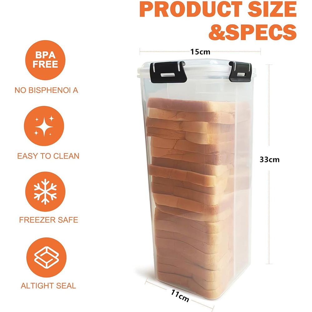 Bread Storage Container with A - огляд і ціна Food Storage Airtight