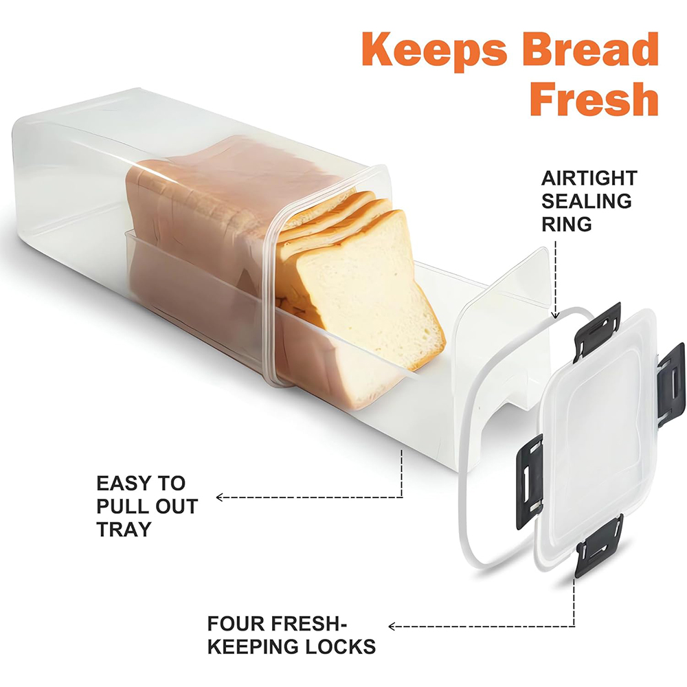Bread Storage Container with A - огляд і ціна Food Storage Airtight