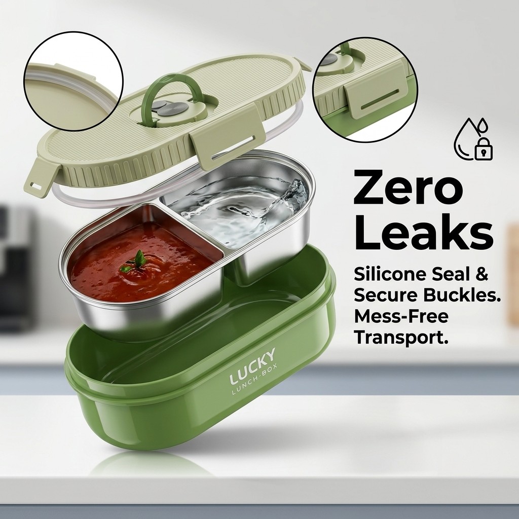 Microwave Safe 304 Stainless S - огляд і ціна Food Storage Jar Set