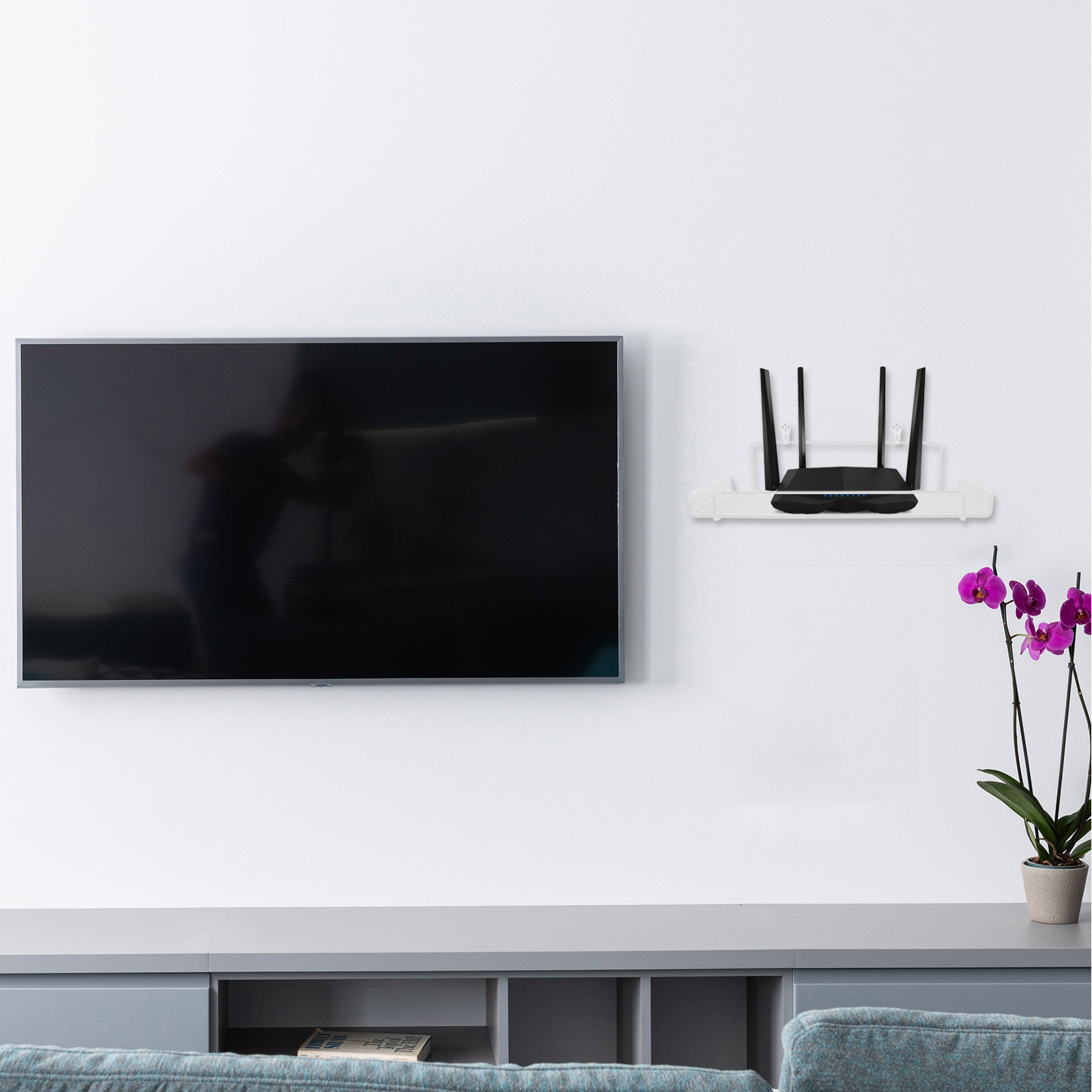 No-Drilling Wall Mount Router  - огляд і ціна Food Storage Boxes