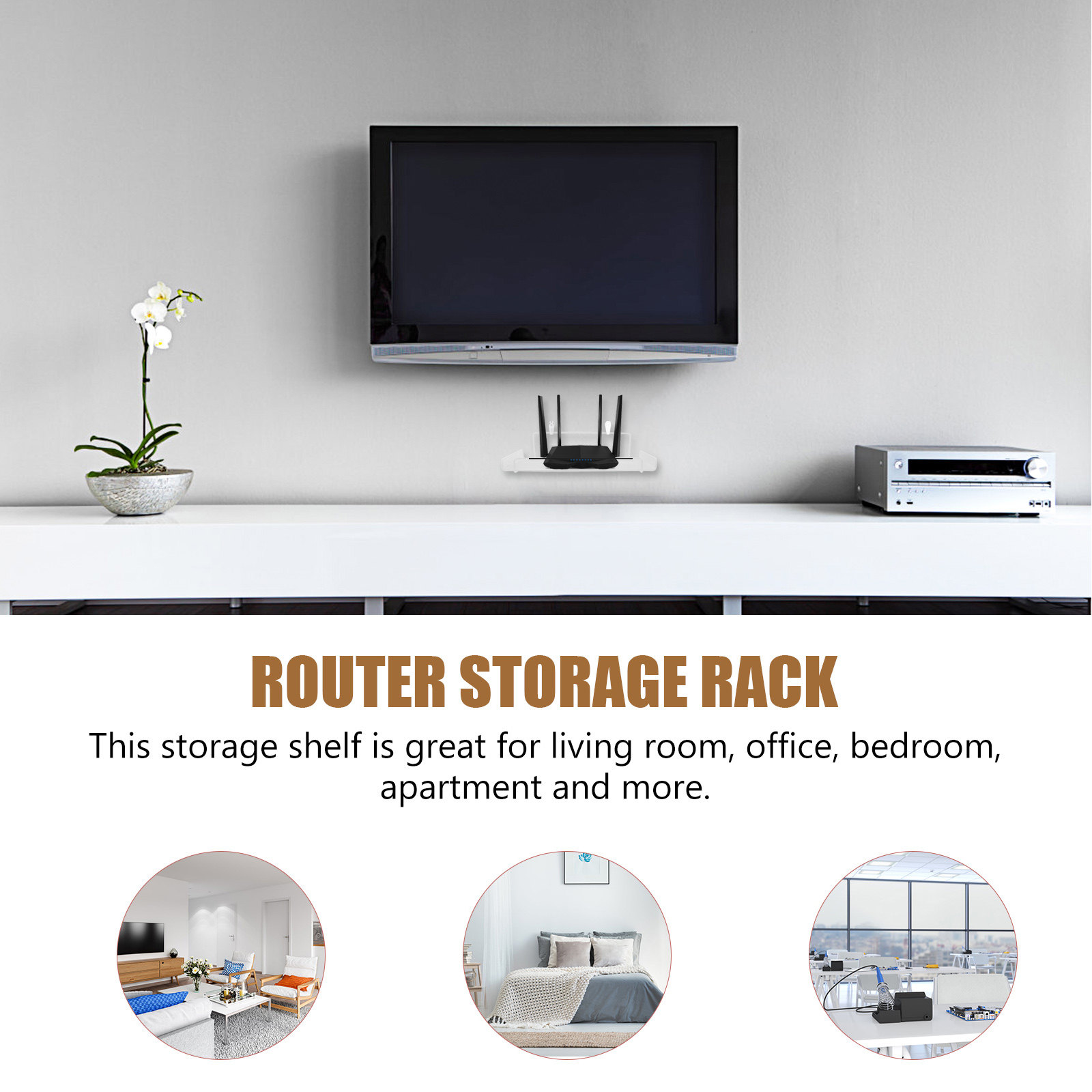 No-Drilling Wall Mount Router  - огляд і ціна Food Storage Boxes