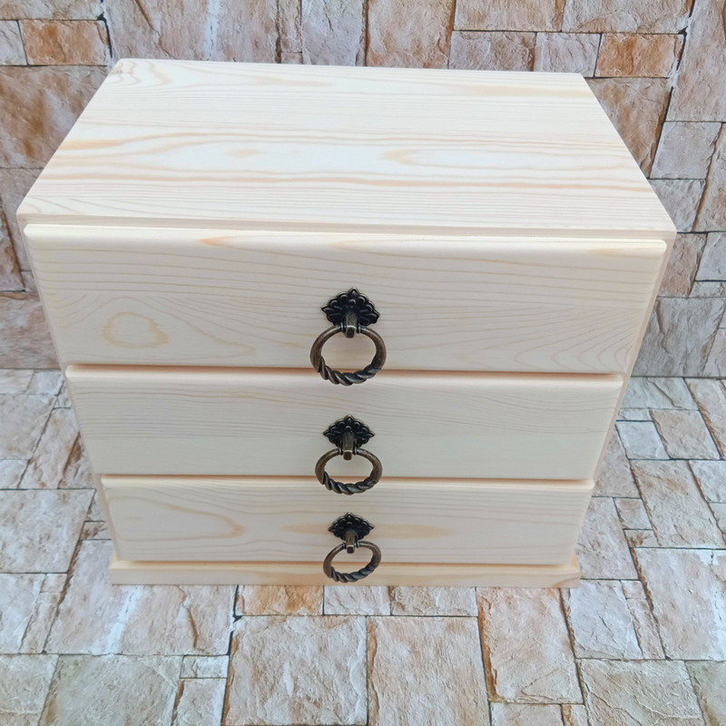 Solid Wood Storage Box Desktop - огляд і ціна Food Storage Locker