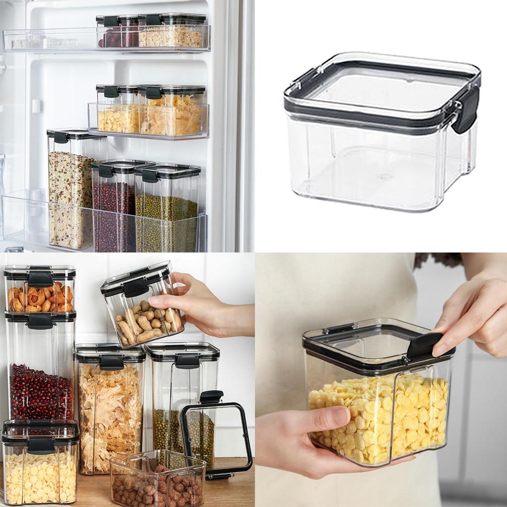 Clear Refrigerator Storage Con - огляд і ціна Stackable Pantry Bin