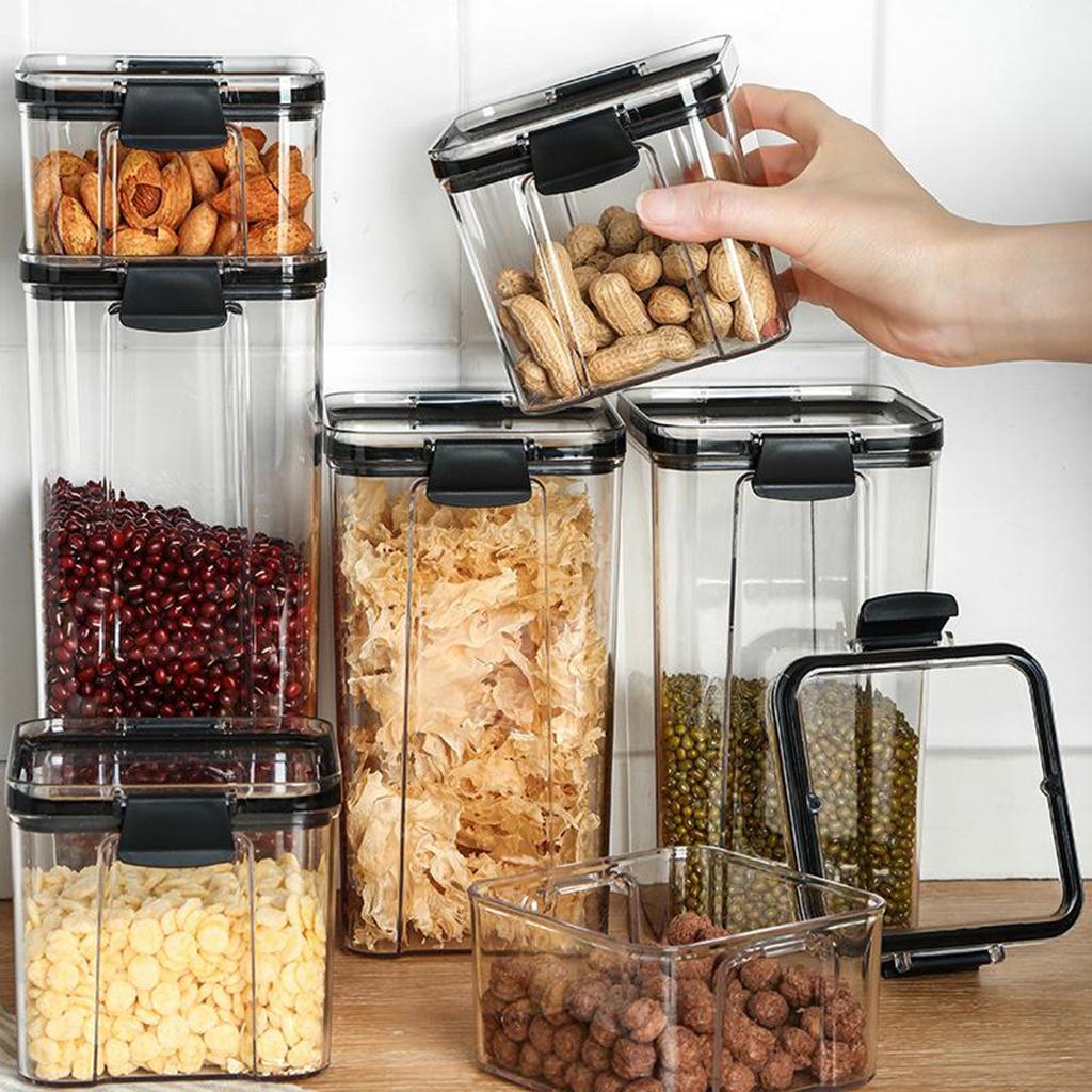 Clear Refrigerator Storage Con - огляд і ціна Stackable Pantry Bin