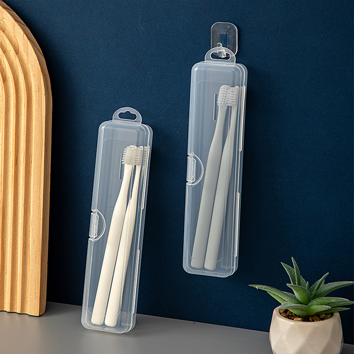 WORTHBUY Toothbrush Box Transp - огляд і ціна Food Storage Quart