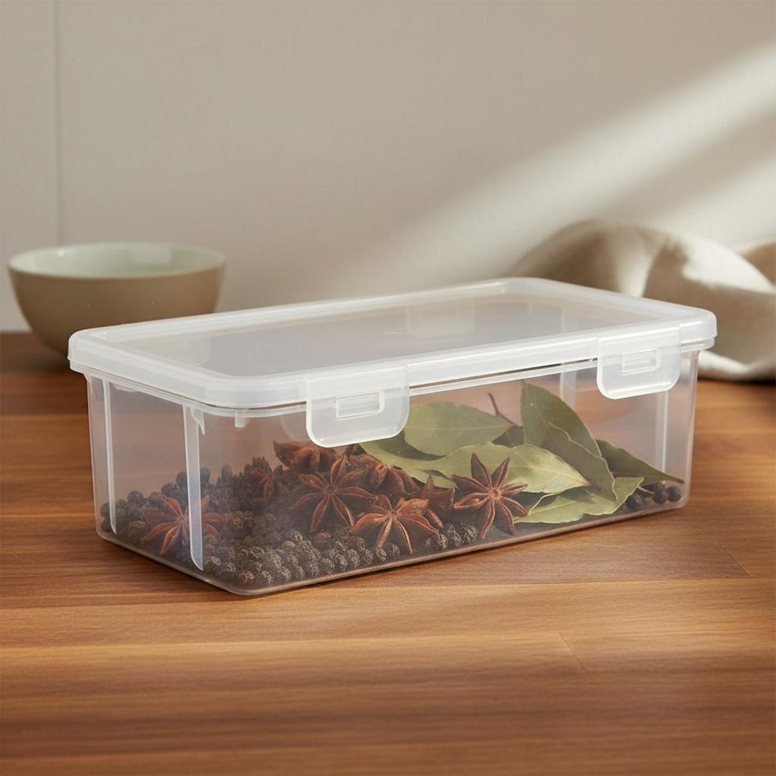 Transparent Seasoning Containe - огляд і ціна Stackable Pantry Bin