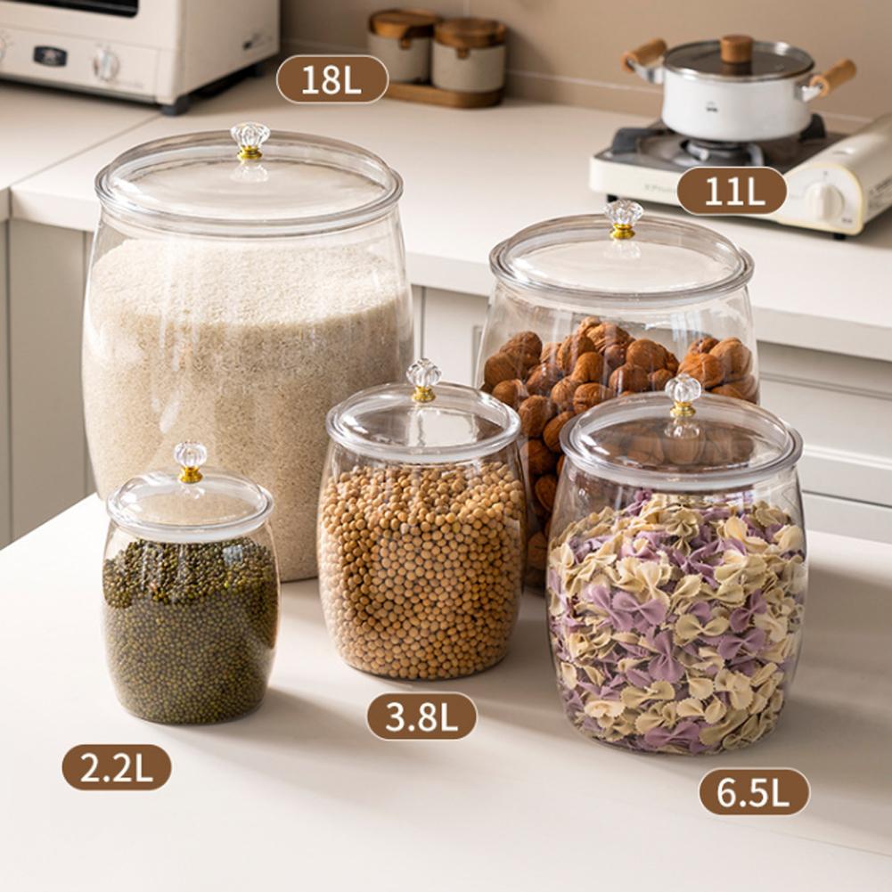 Large Transparent Plastic Seal - огляд і ціна Food Storage Airtight