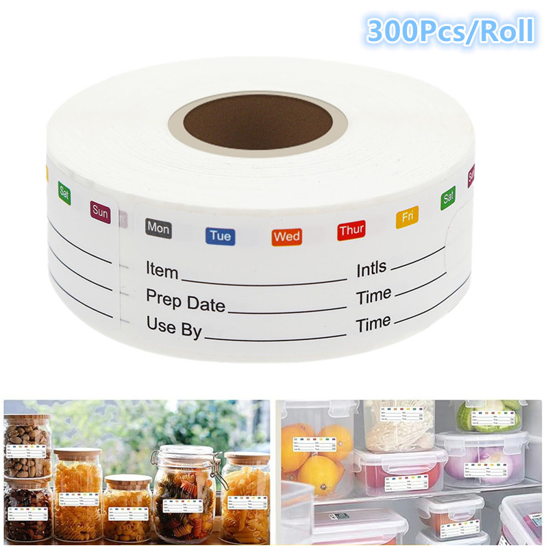 300Pcs/Roll Candy Storage Expi - огляд і ціна Food Storage Expiration Dates