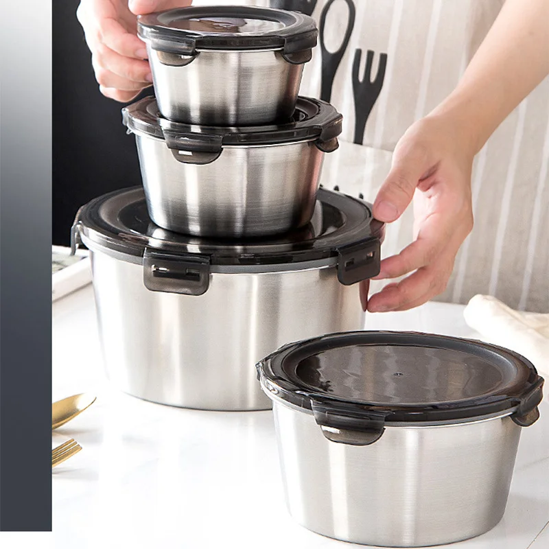 304 Stainless Steel Bento Lunc - огляд і ціна Food Storage Quart