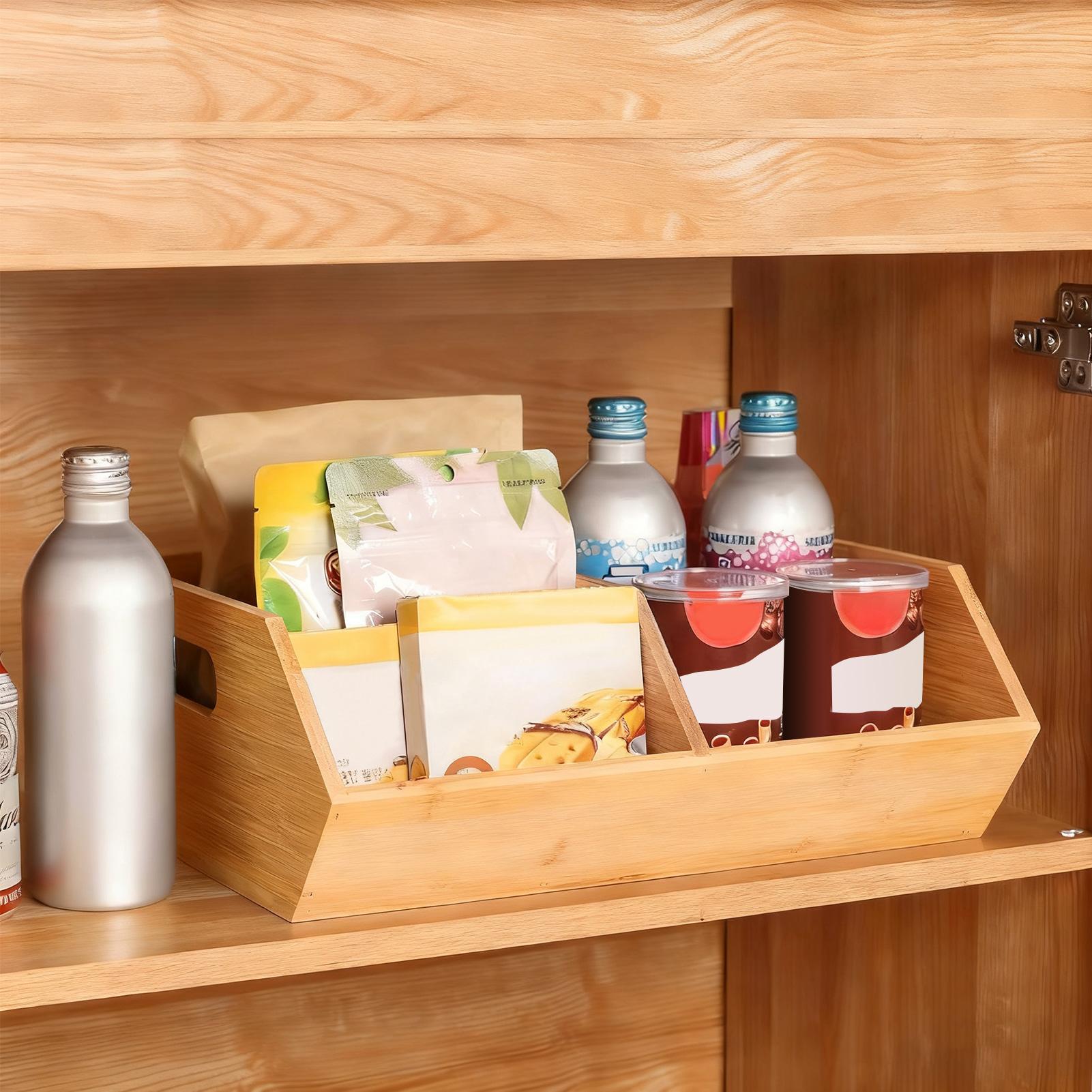 Pantry Organizer Wooden Organi - огляд і ціна Stackable Pantry Bin