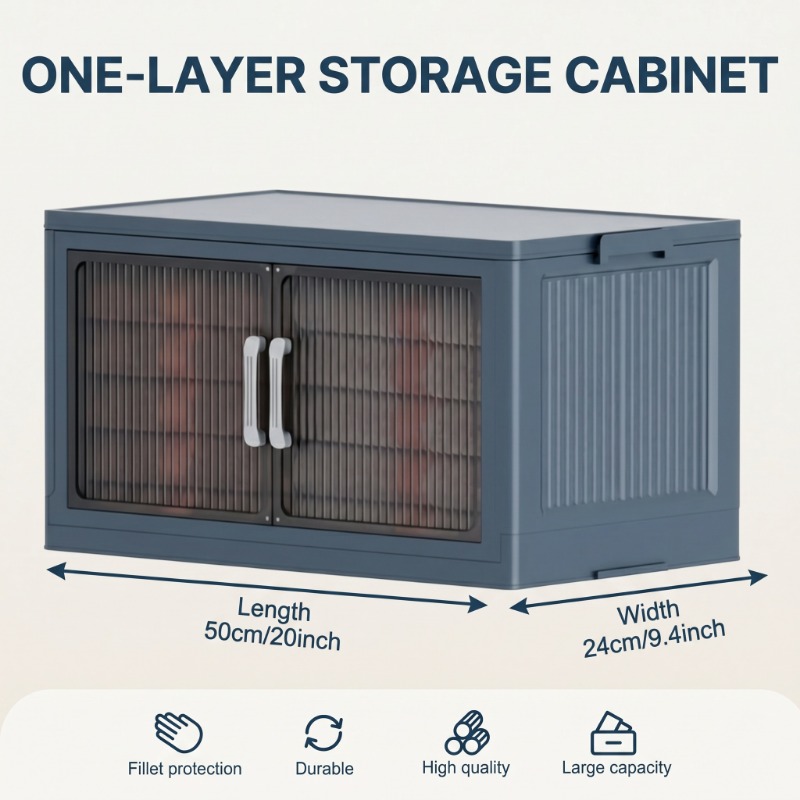 3‑Tier Foldable Plastic Storag - огляд і ціна Stackable Pantry Bin