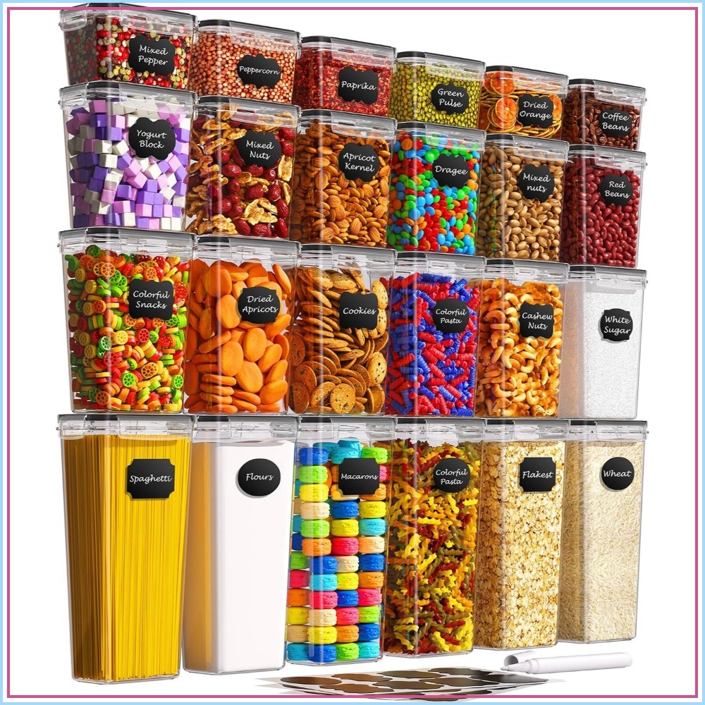 24 PCS Airtight Food Storage C - огляд і ціна Food Storage Airtight