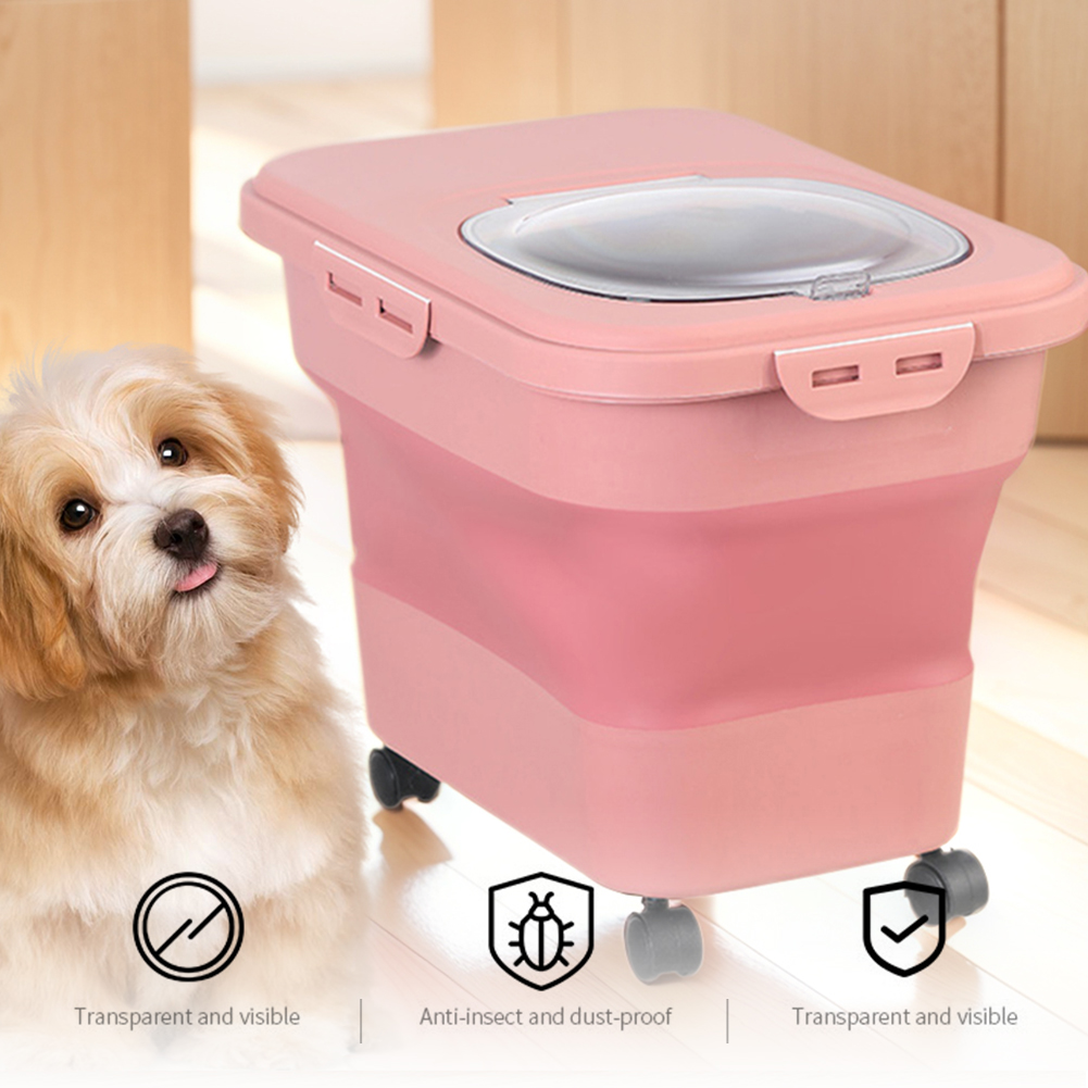 Collapsible Dry Cat Food Box 2 - огляд і ціна Food Storage Quart