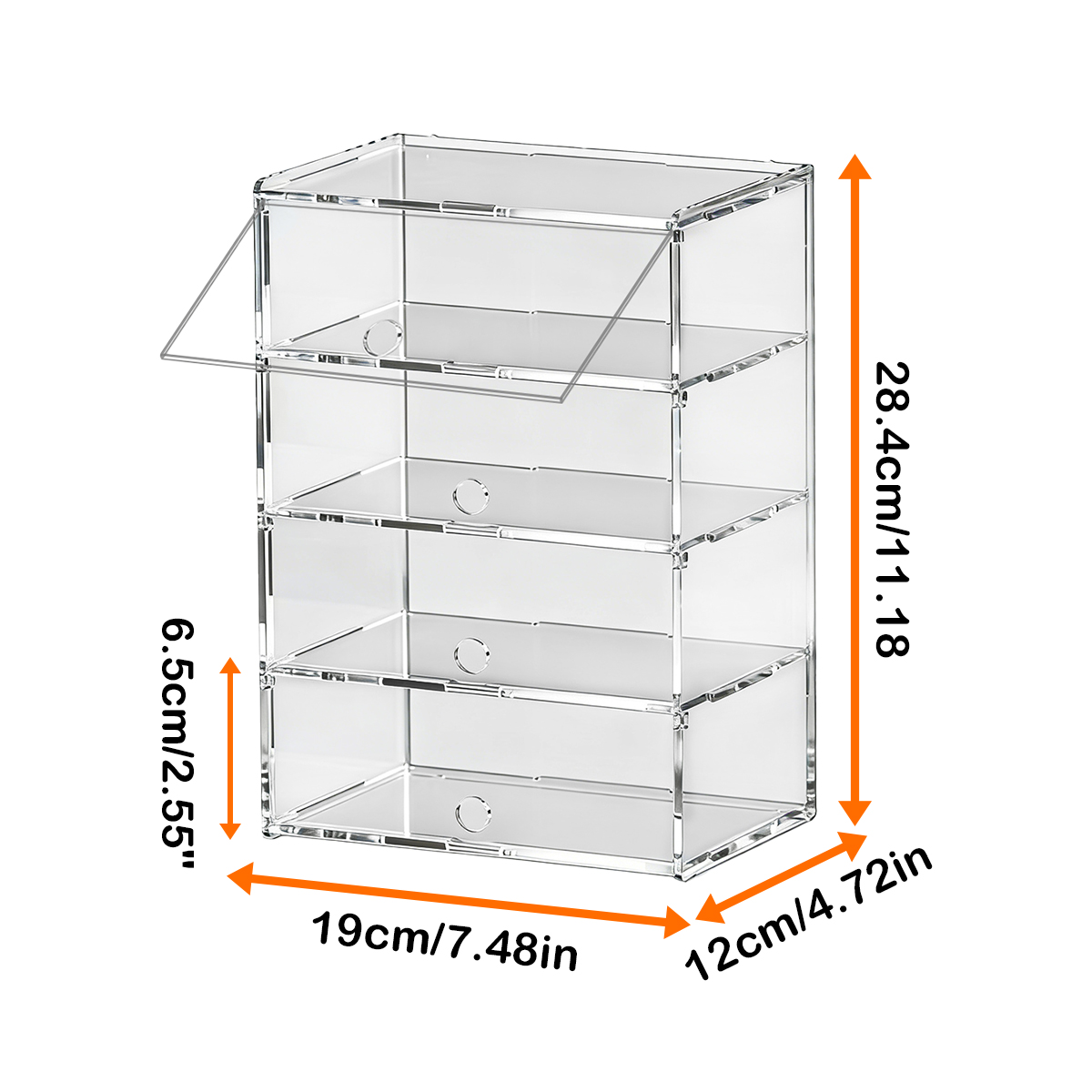 Transparent Acrylic Multi-Laye - огляд і ціна Stackable Pantry Bin