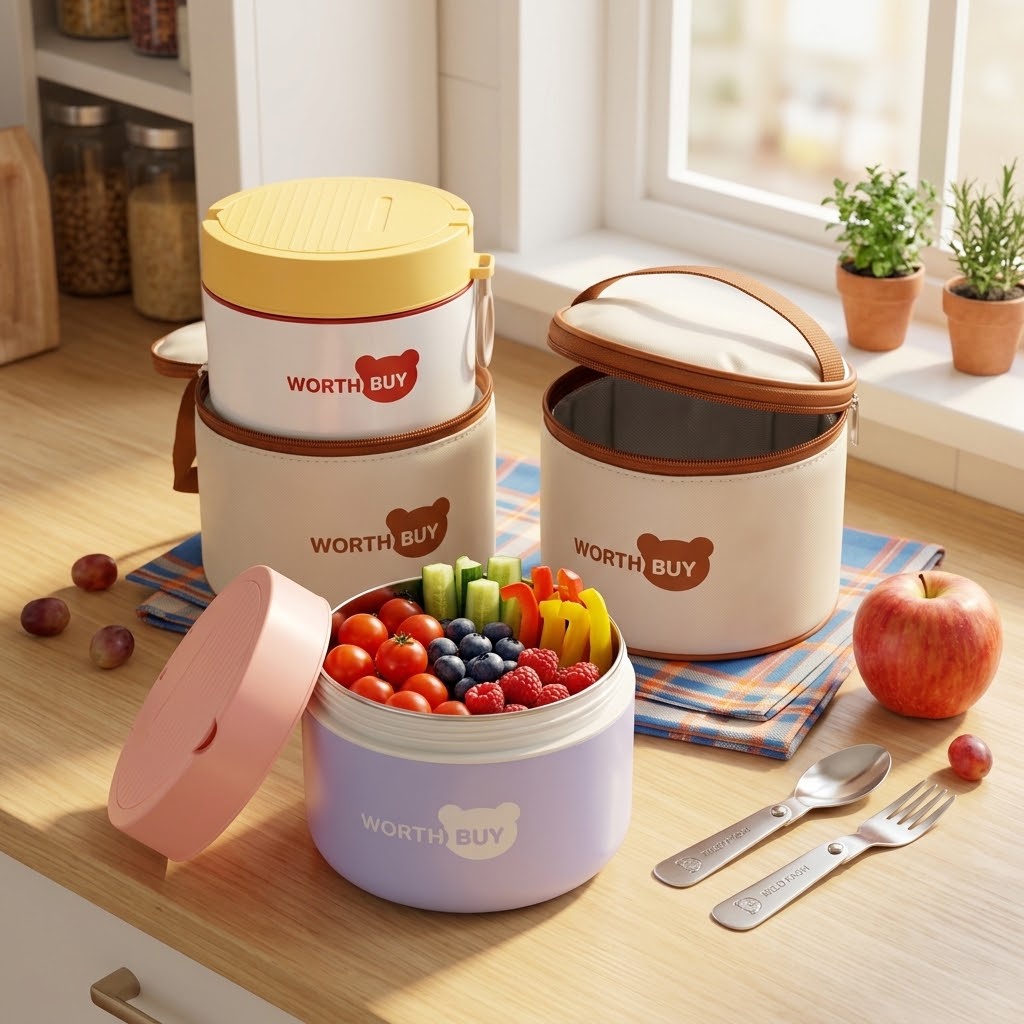 304 Stainless Steel Thermal Lu - огляд і ціна Food Storage Thermos